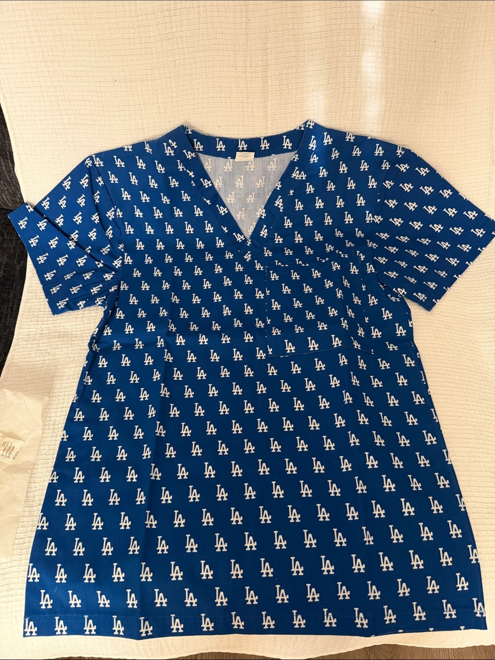 Dodgers scrubs size Small